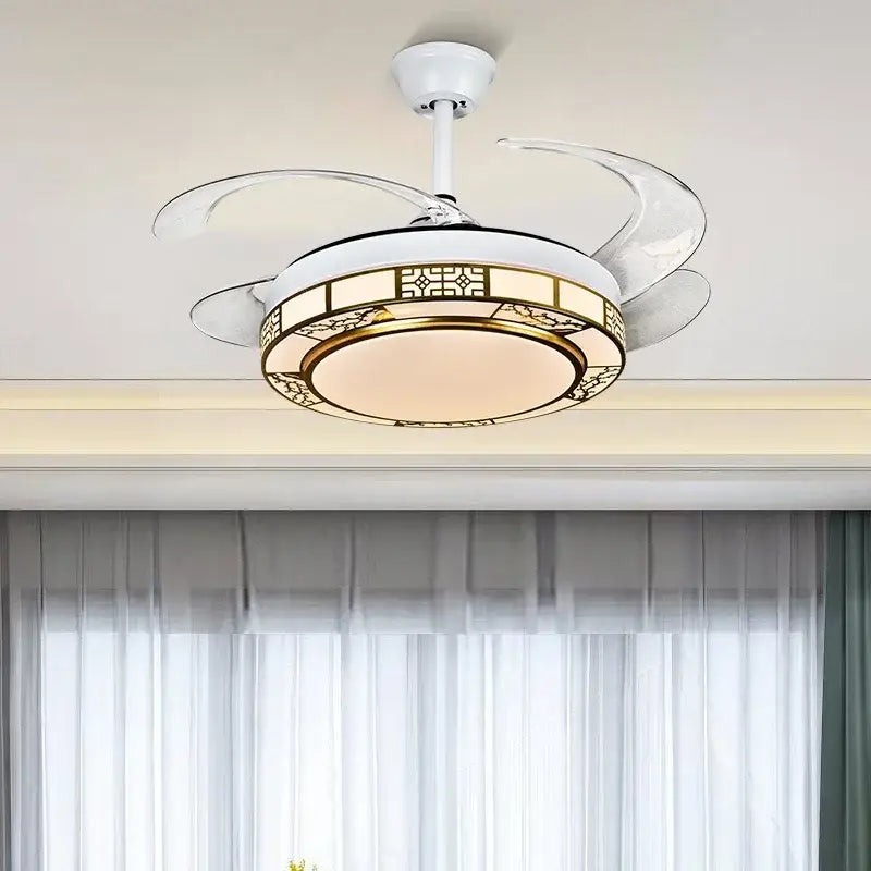 Gold LED Ceiling Fan
