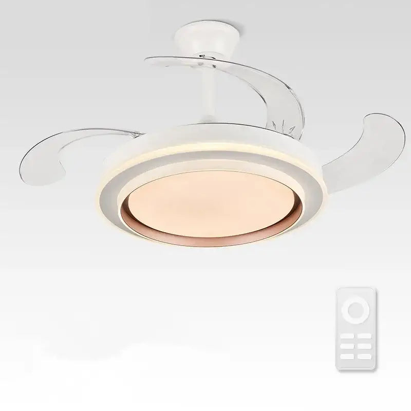 White Remote Ceiling Fan