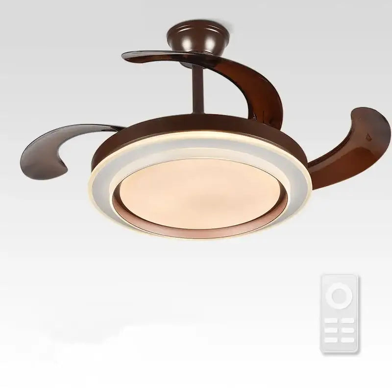 White Remote Ceiling Fan