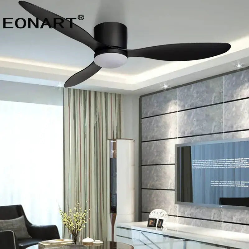 Black LED Ceiling Fan