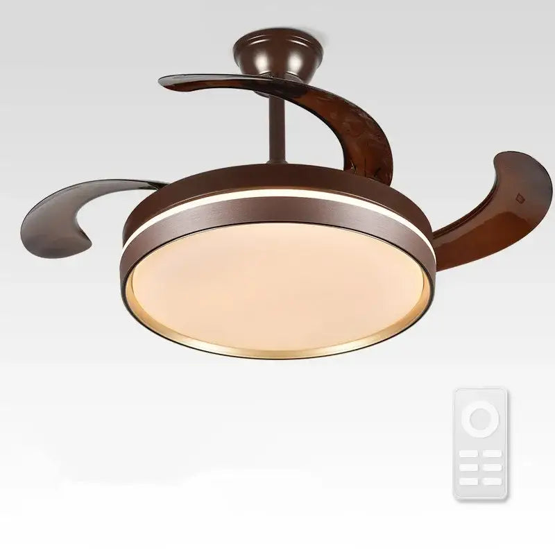 Coffee LED Ceiling Fan