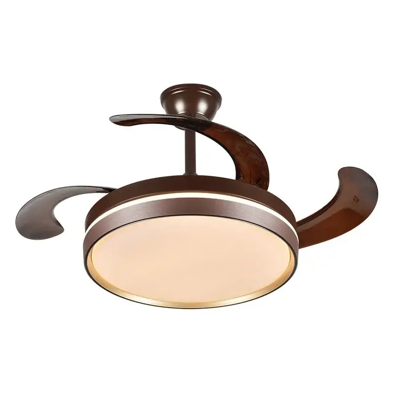 Coffee LED Ceiling Fan
