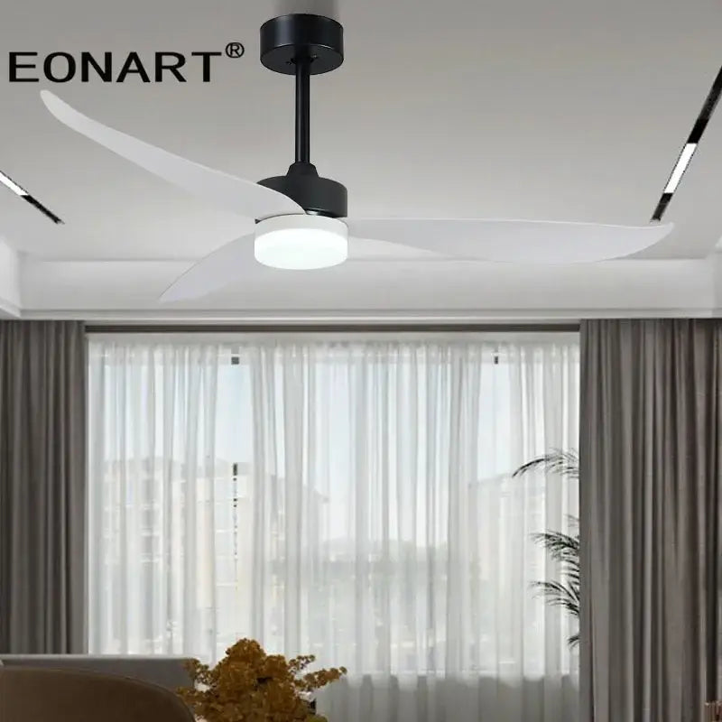 White Plastic Ceiling Fan