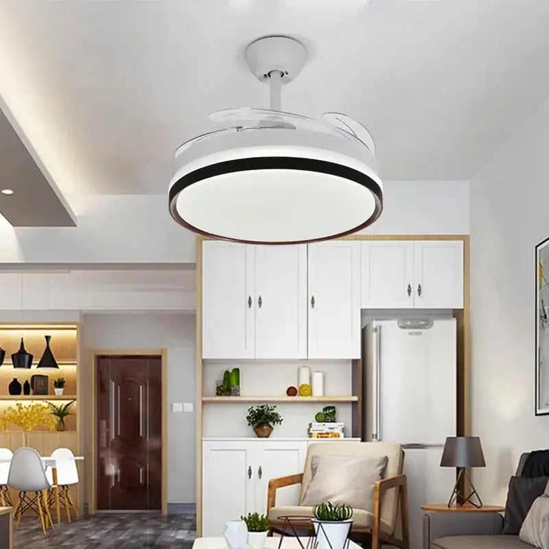 White LED Ceiling Fan