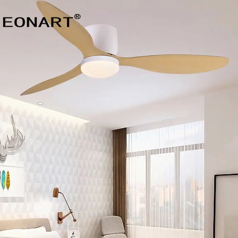Black Remote Ceiling Fan