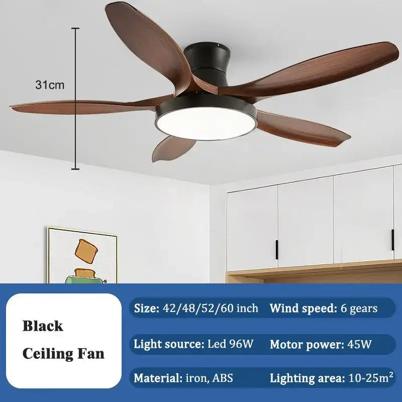 Wood Ceiling Fan Light