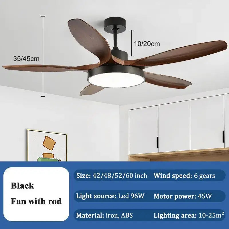 Wood Ceiling Fan Light
