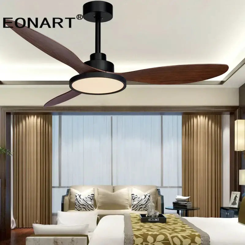 Black Plastic Ceiling Fan