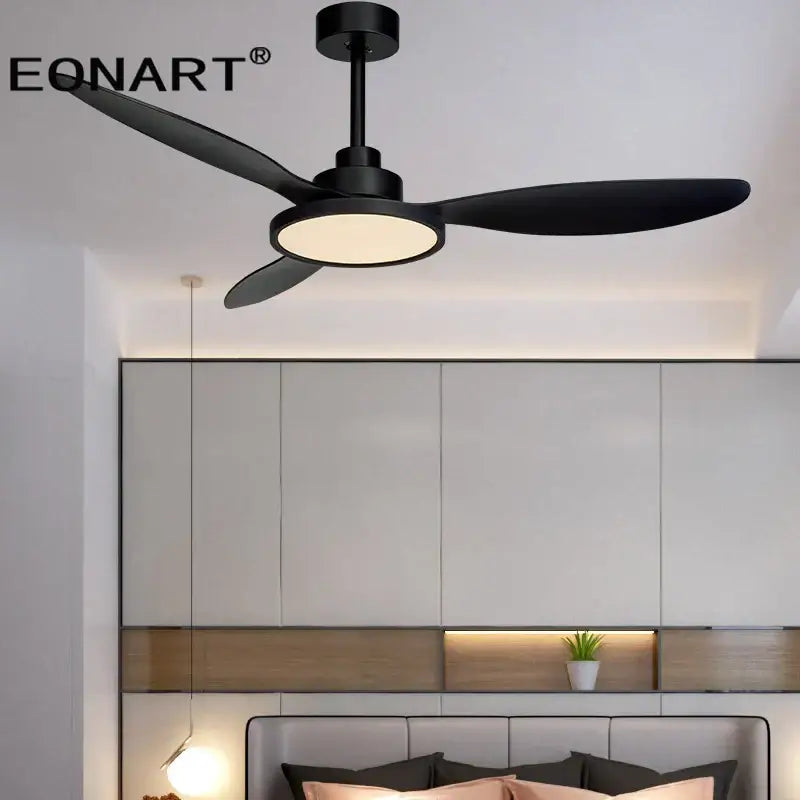 Black Plastic Ceiling Fan