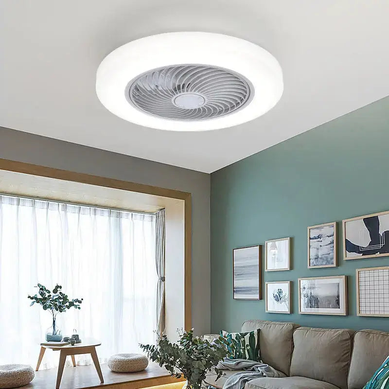 White Smart Ceiling Fan