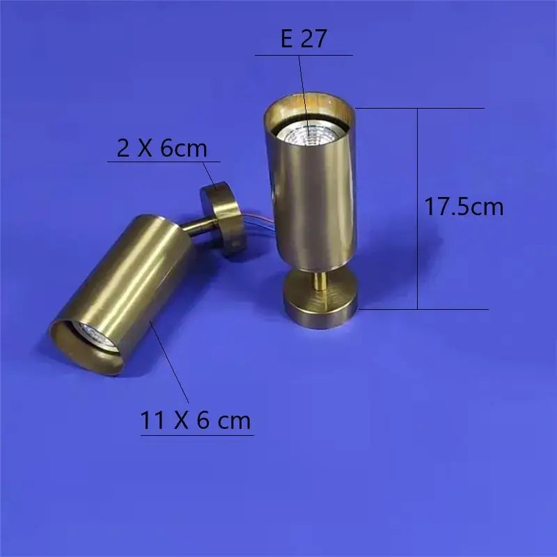 Brass LED Ceiling Downlight
