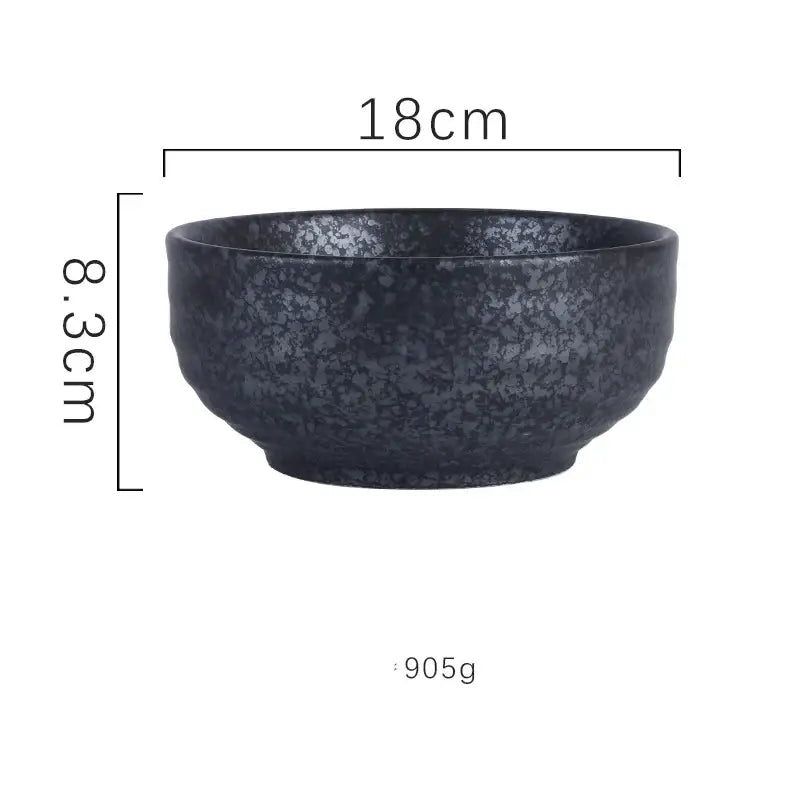 Nature Motif Ramen Bowl