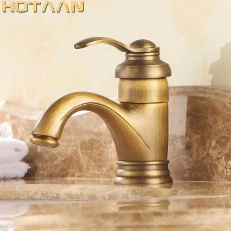 Brass Crystal Knob Faucet