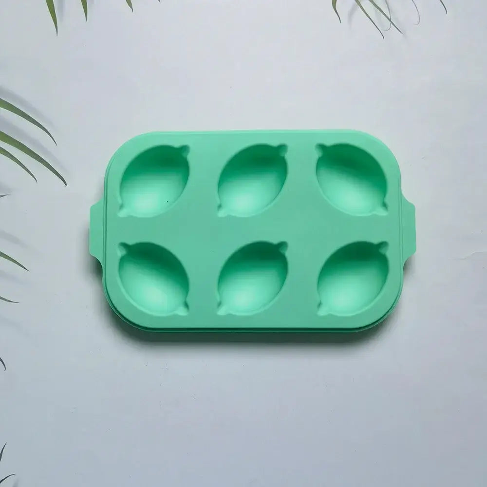 Pink Silicone Lemon Mold