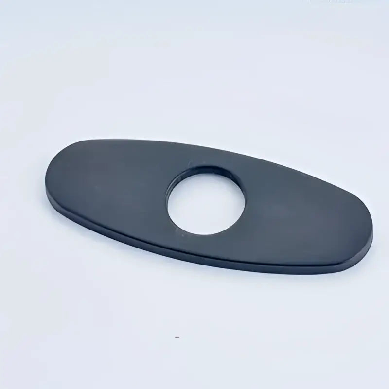 Chrome Oval Faucet Cover