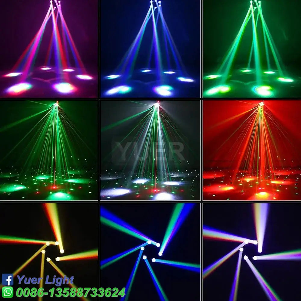 Black Octagonal Beam Light