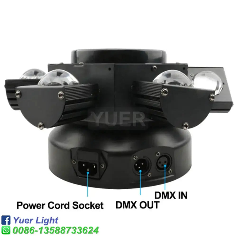 Black Octagonal Beam Light