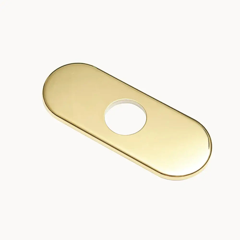 Black Oval Sink Escutcheon