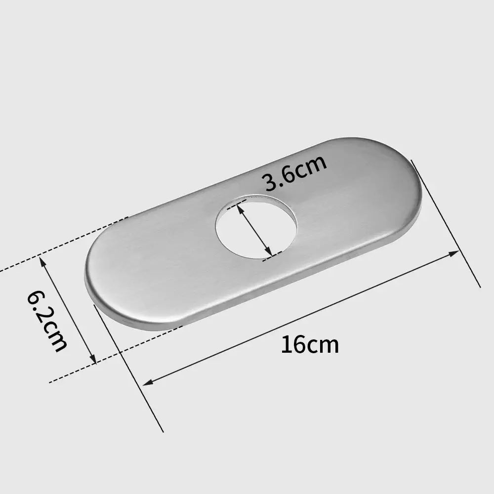 Black Oval Sink Escutcheon