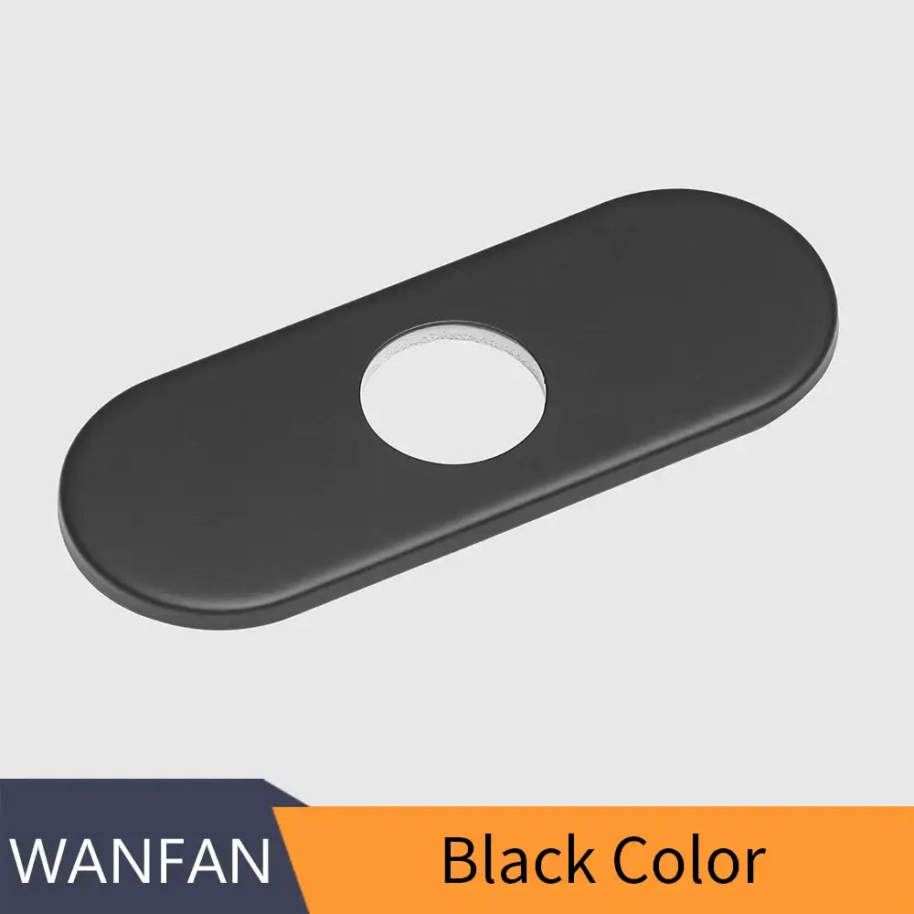 Black Oval Sink Escutcheon