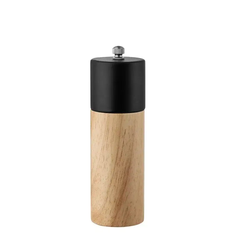 Black White Wooden Grinder