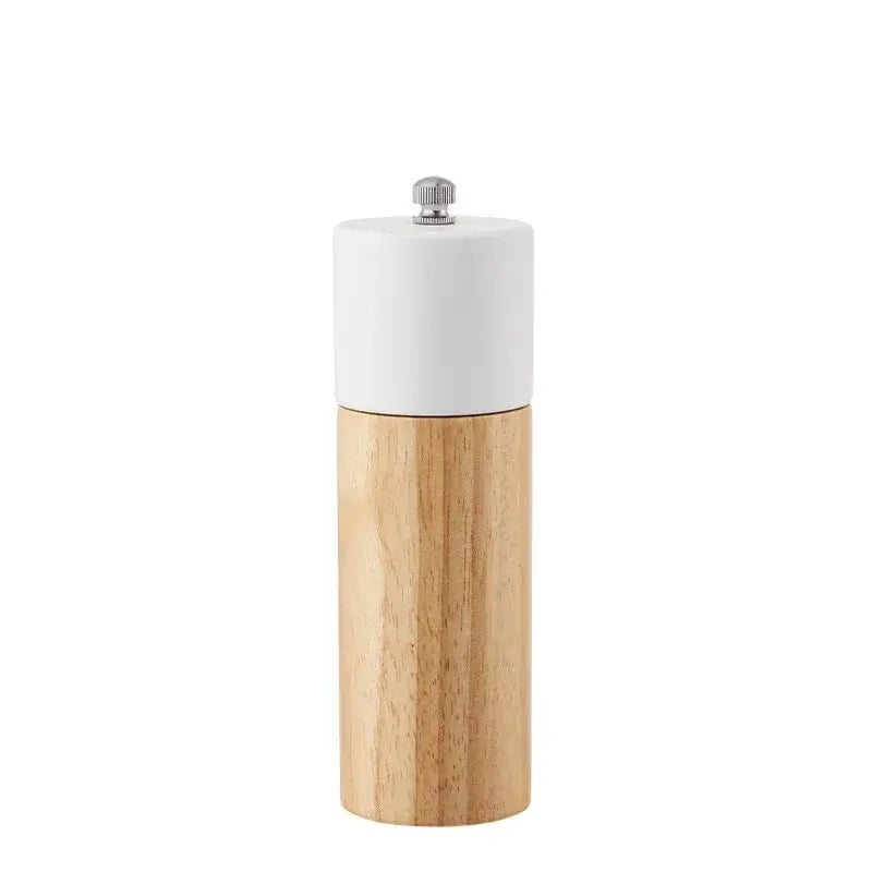 Black White Wooden Grinder