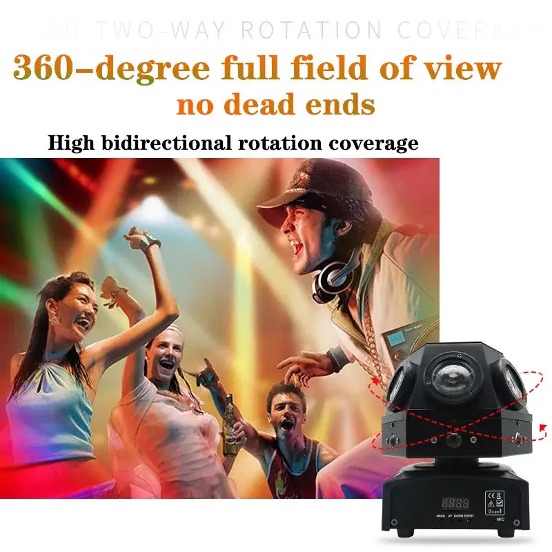 Dual Lens Laser Light