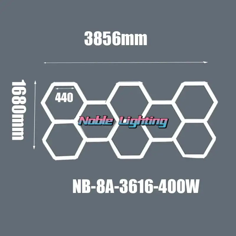 LED Hexagrid Ceiling Panel