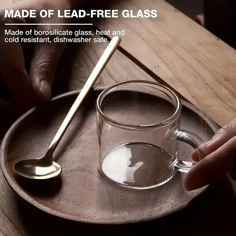Glass Nordic Espresso Cups