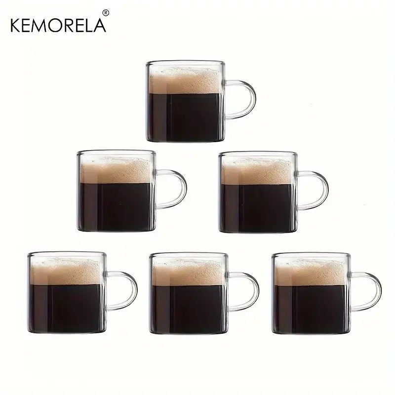 Glass Nordic Espresso Cups