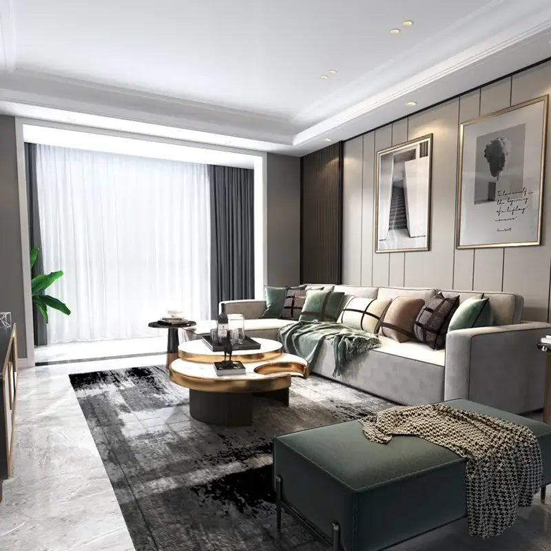 Gray Sectional Sofa