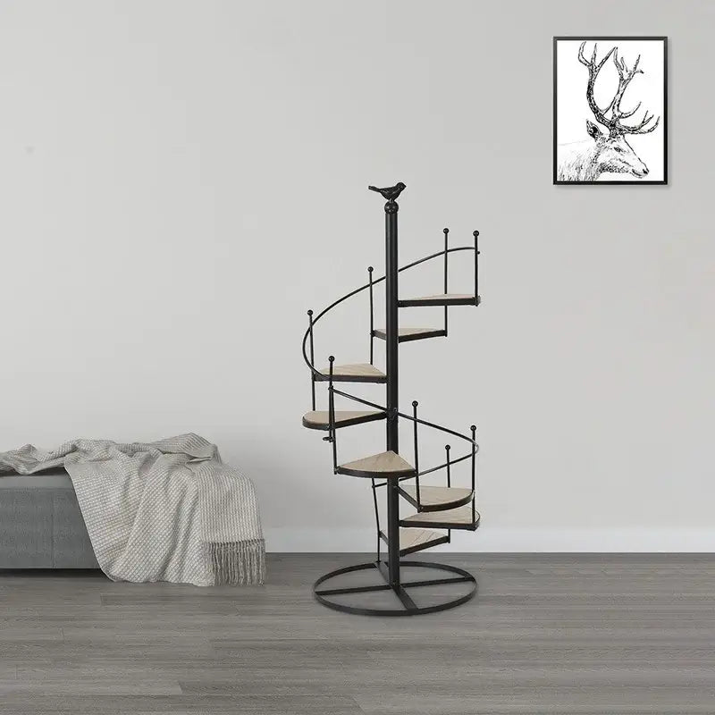 Black Iron Plant Stand