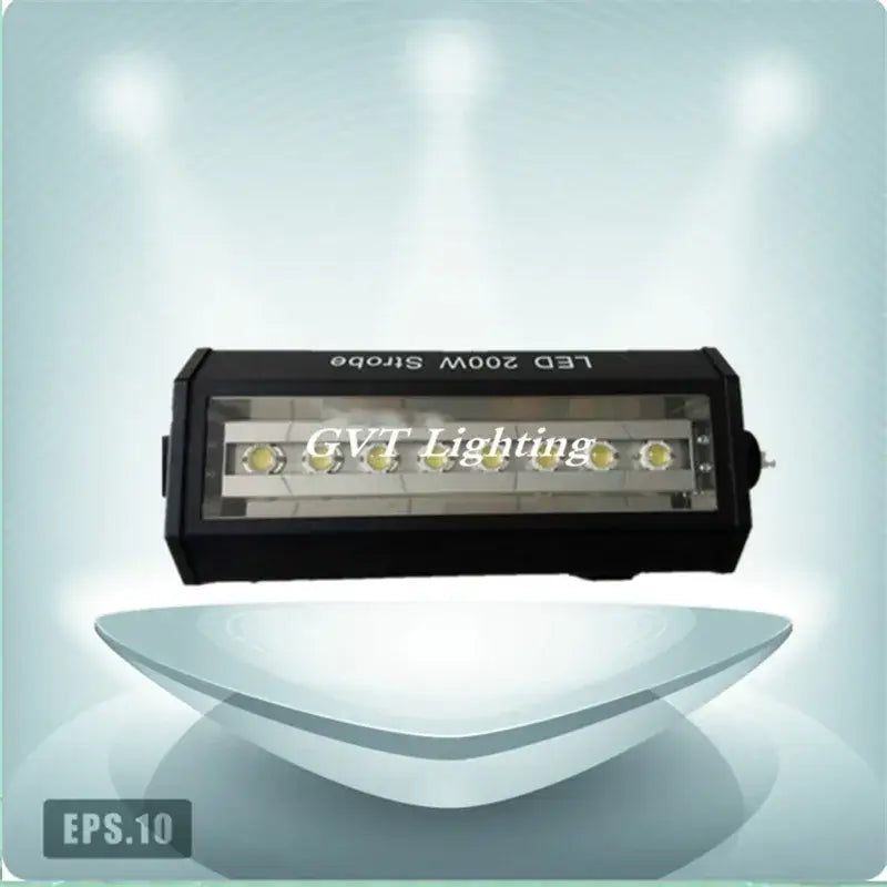 Black 8-Light LED Strobe Light