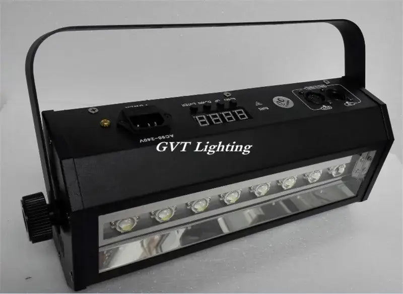 Black 8-Light LED Strobe Light