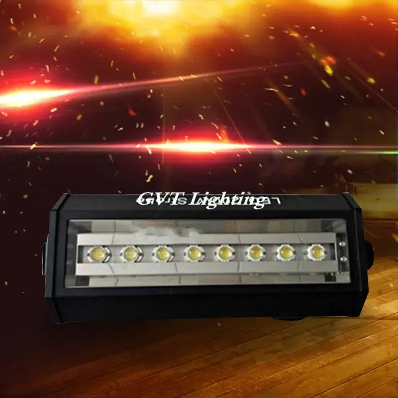 Black 8-Light LED Strobe Light
