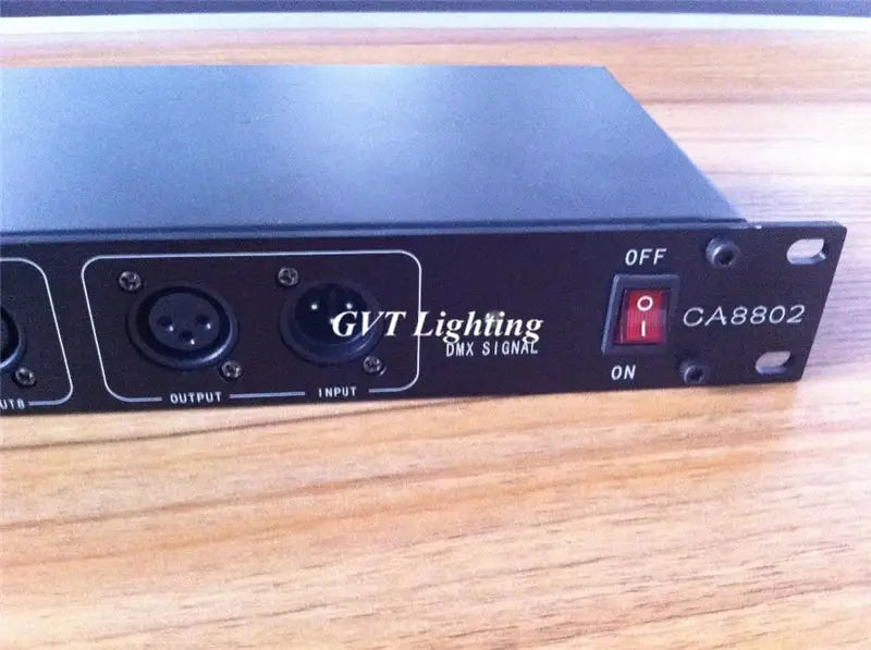Black DMX Signal Splitter
