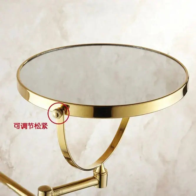 Brass Dual Makeup Mirror