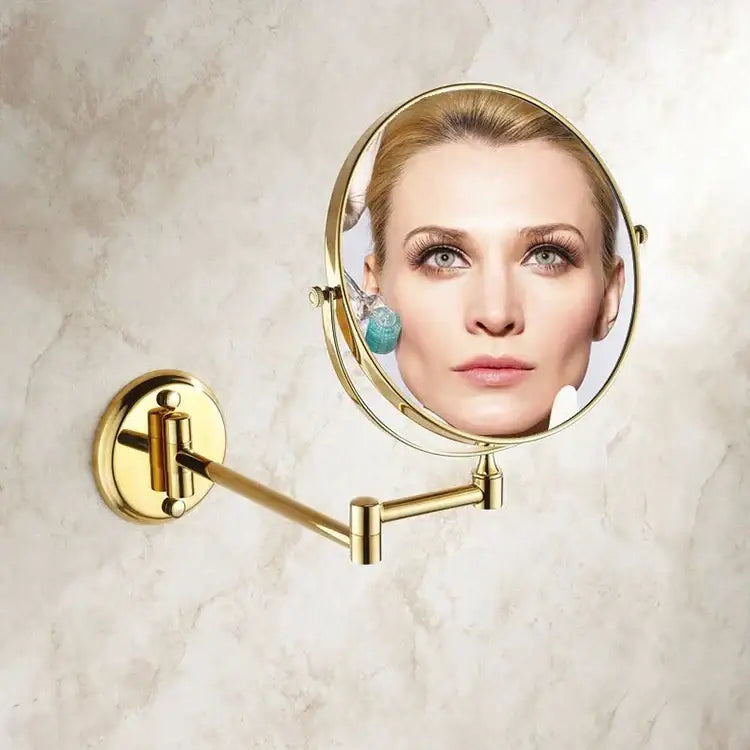 Brass Dual Makeup Mirror