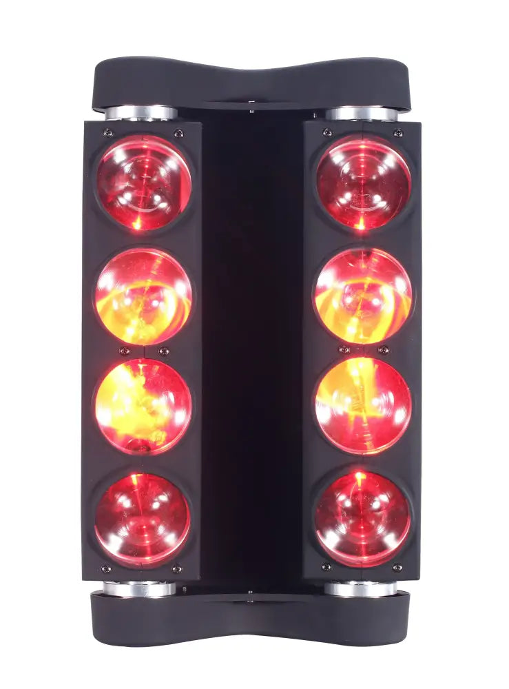 Black RGBW Moving Head Light 8x15W