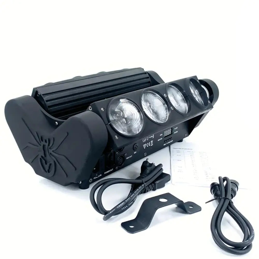Black RGBW Moving Head Light 8x15W