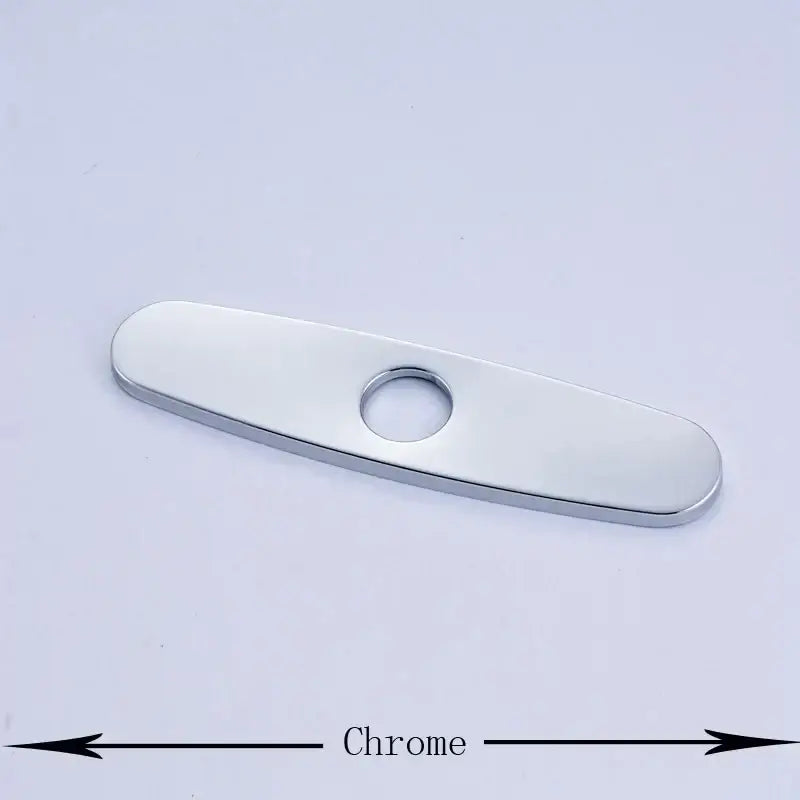 Chrome Nickel Faucet Cover