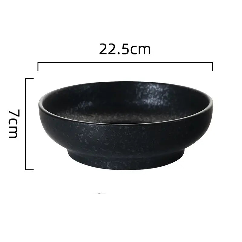 Beige Ceramic Ramen Bowl