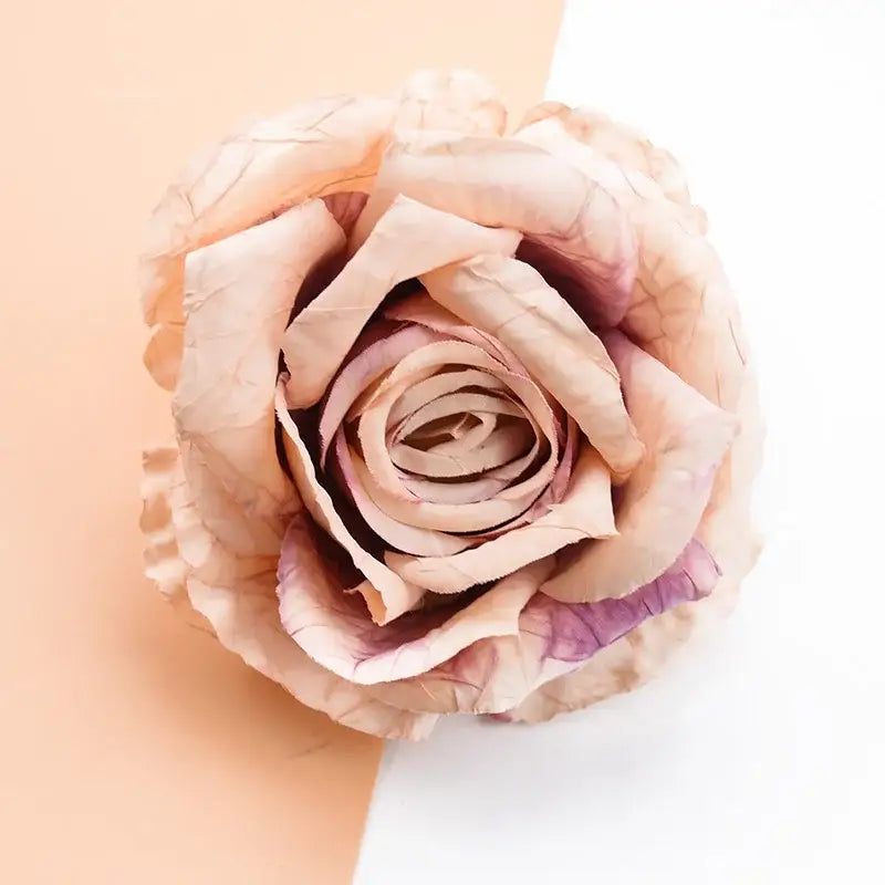Purple Silk Rose Bouquet