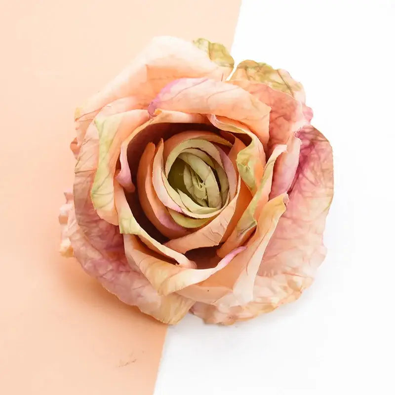 Purple Silk Rose Bouquet
