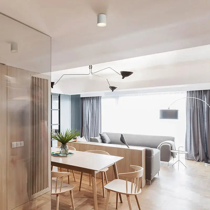 Gray Anti-Glare LED Downlight