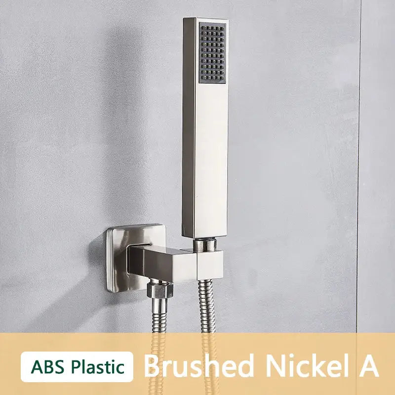 Nickel Plastic Hand Shower