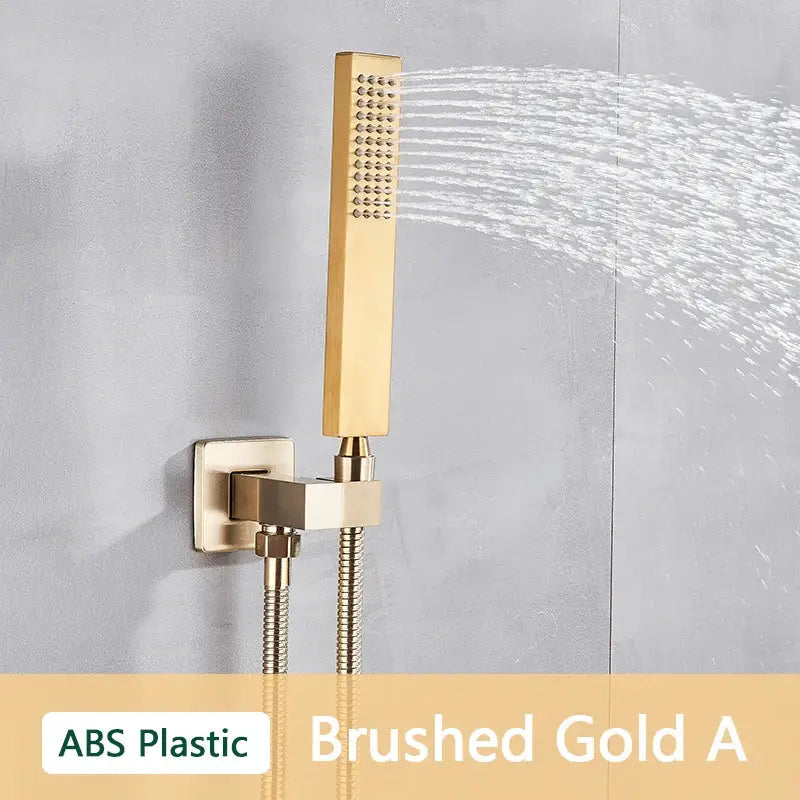 Nickel Plastic Hand Shower