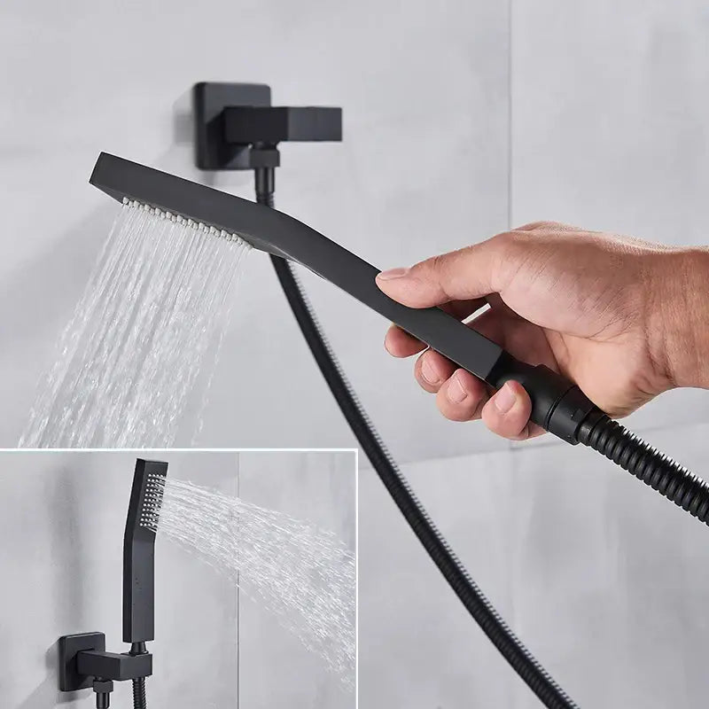 Nickel Plastic Hand Shower