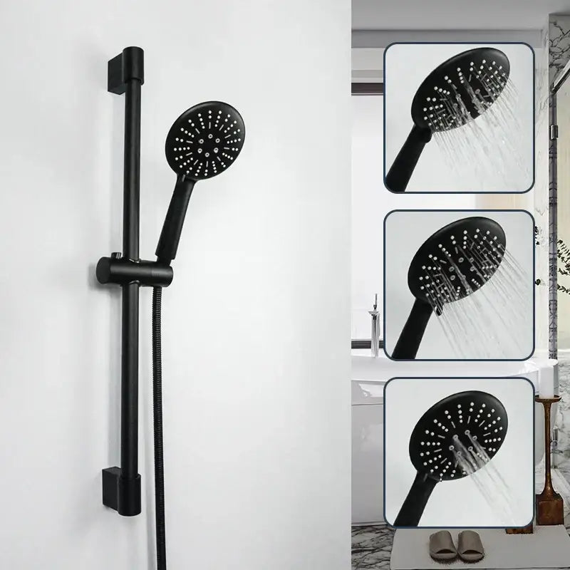 Black Shower Head Hose