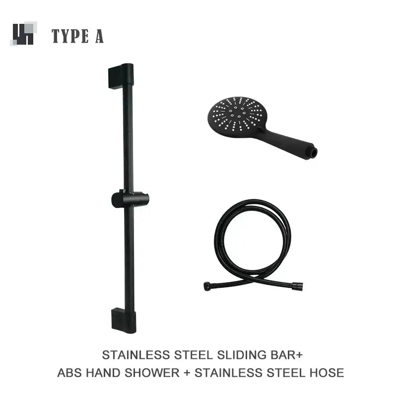 Black Shower Head Hose